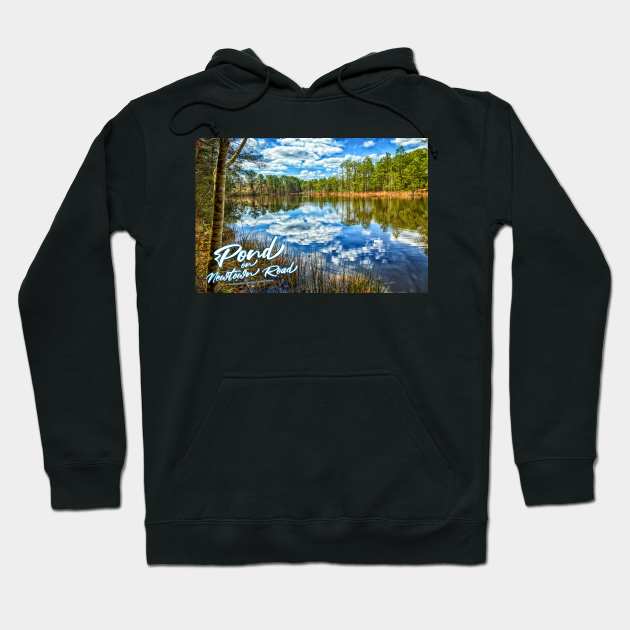 Pond on Newtown Road Hoodie by Gestalt Imagery